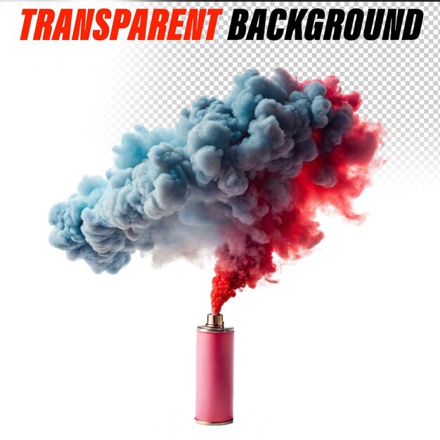 PSD color isolated on transparent background