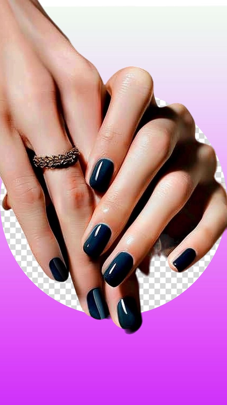 PSD color de las uñas psd