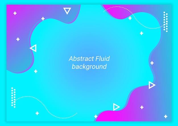 colorful abstract fluid background