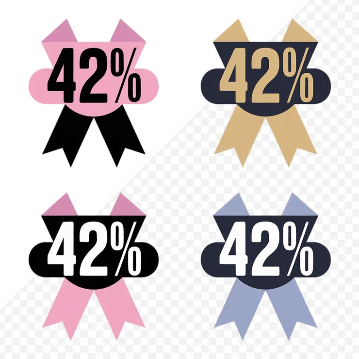 PSD colorful sale tag best price icon ribbon label for sale with discount