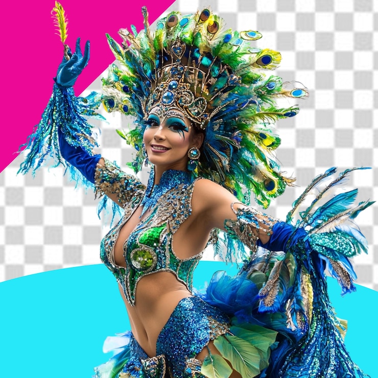 PSD colori della gioia esplorando la magia del carnevale png