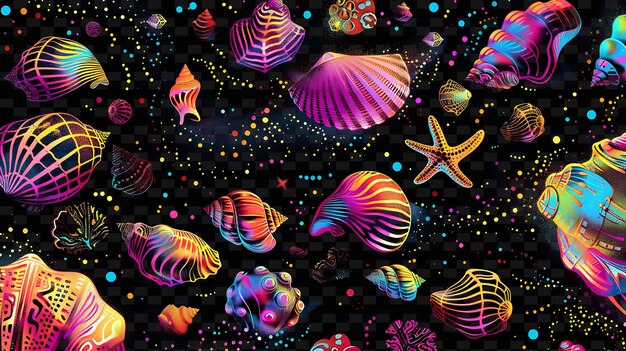 PSD una colorida exhibición de coloridos peces y corales