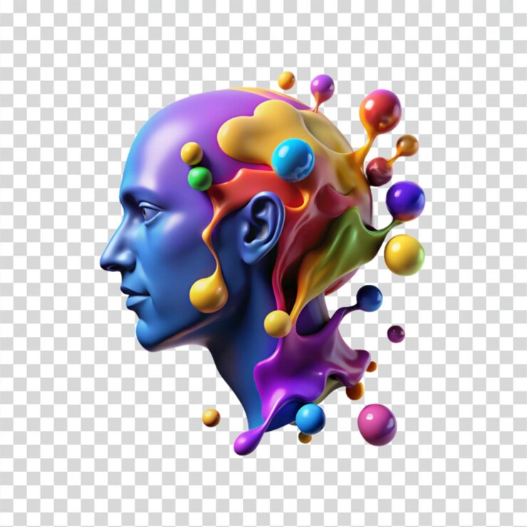 PSD el colorido salto de la mente