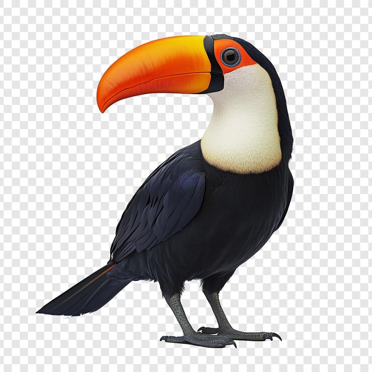 PSD el colorido tucano con un gran pico