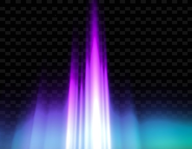 Columna Aurora Altas columnas verticales de luz que brillan constantemente profundo P PNG luz chisporroteante textura