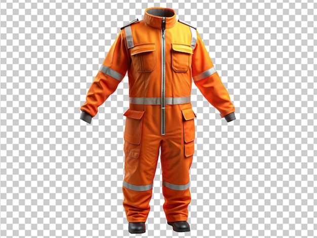 PSD combinaison de vêtements de travail orange