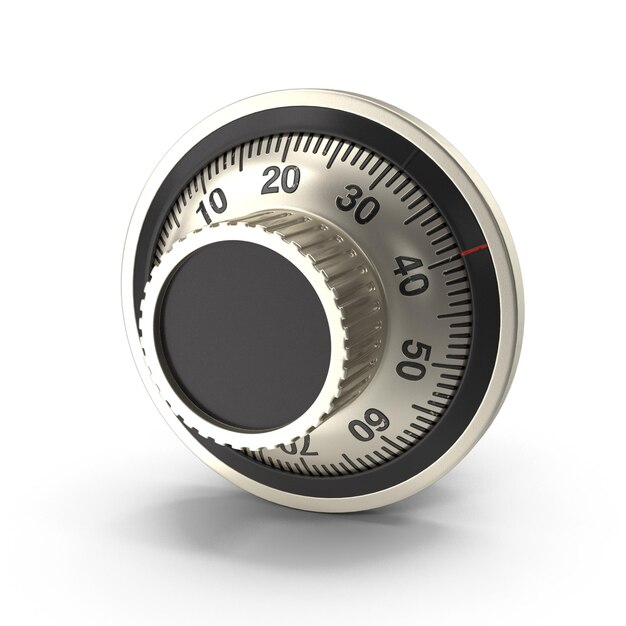 Combination Safe Dial Closeup