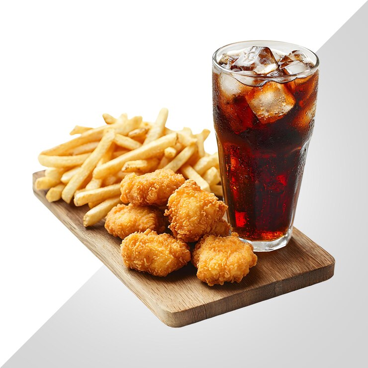 PSD combo de nuggets de pollo crujientes