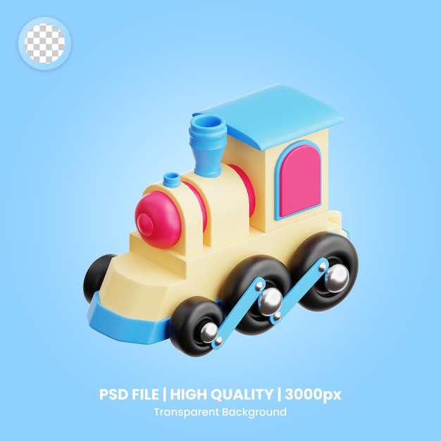 PSD comboio de brinquedo