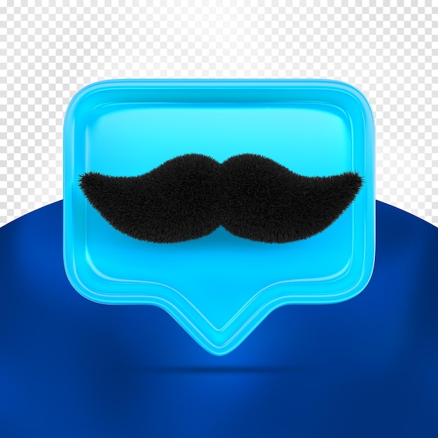 Come Moustache 3d Render per la composizione