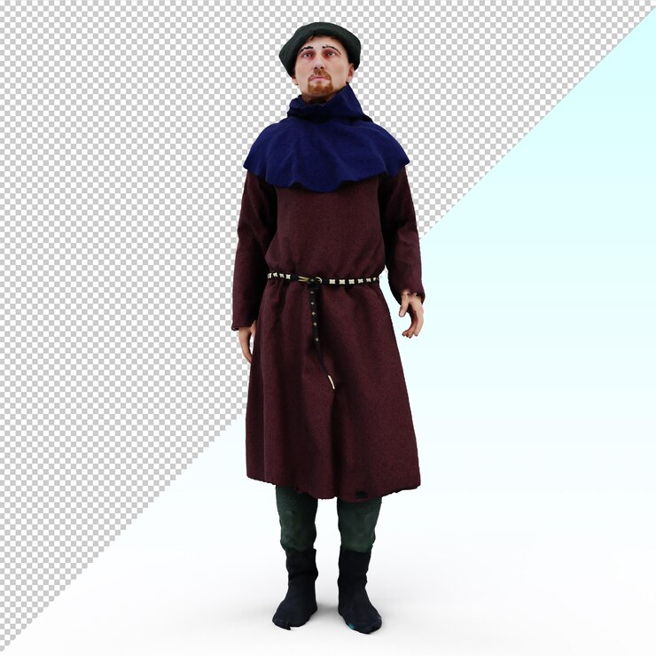 PSD comerciante medieval
