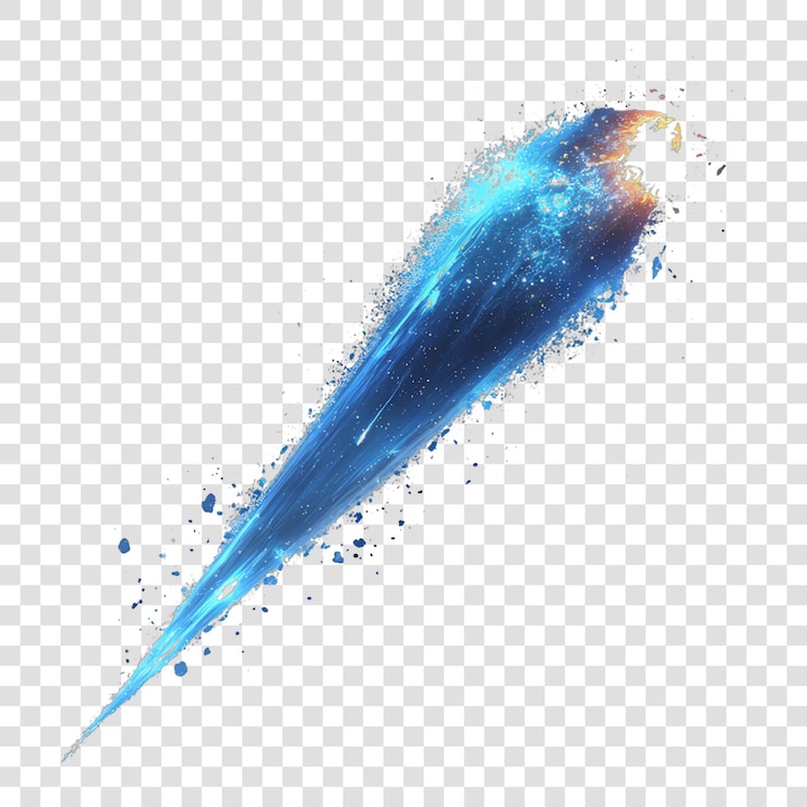 PSD comet streaking space