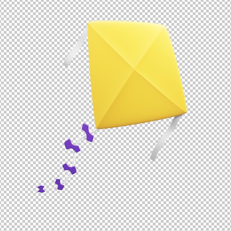 PSD cometa 3d ilustración