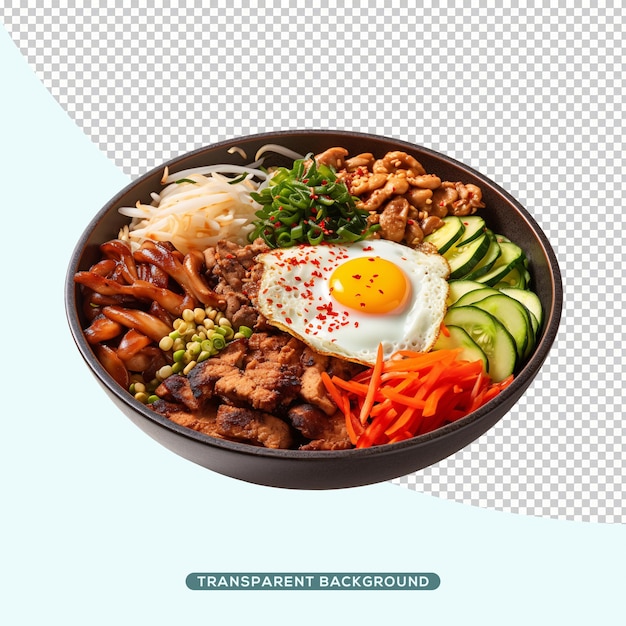 Comida coreana bibimbap