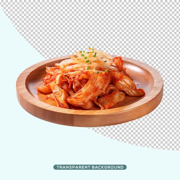 PSD comida coreana kimchi