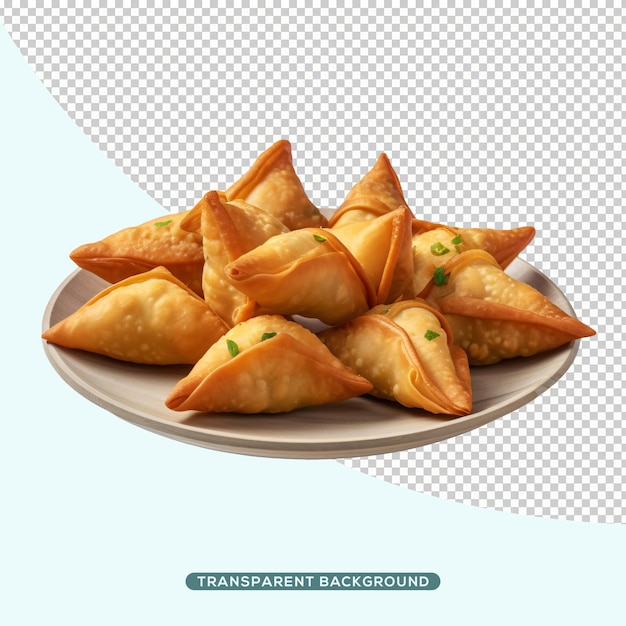 PSD comida india samosa