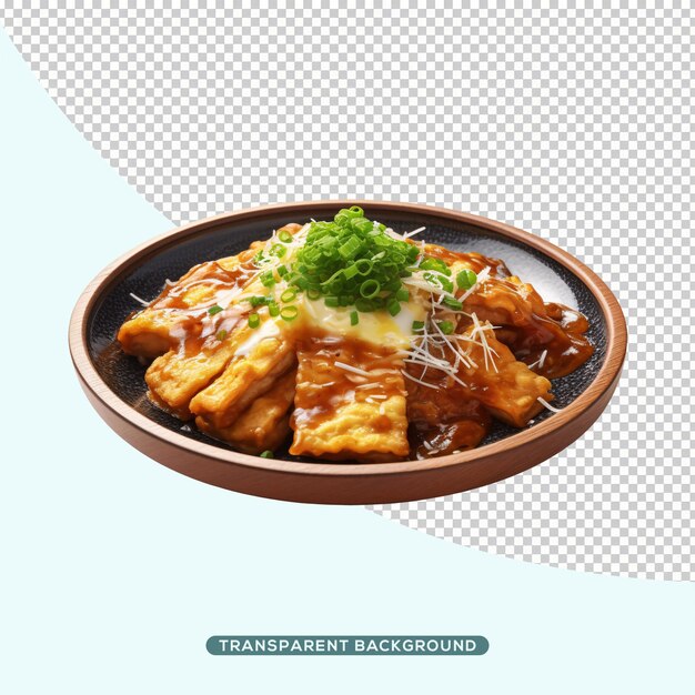 PSD comida japonesa katsudon