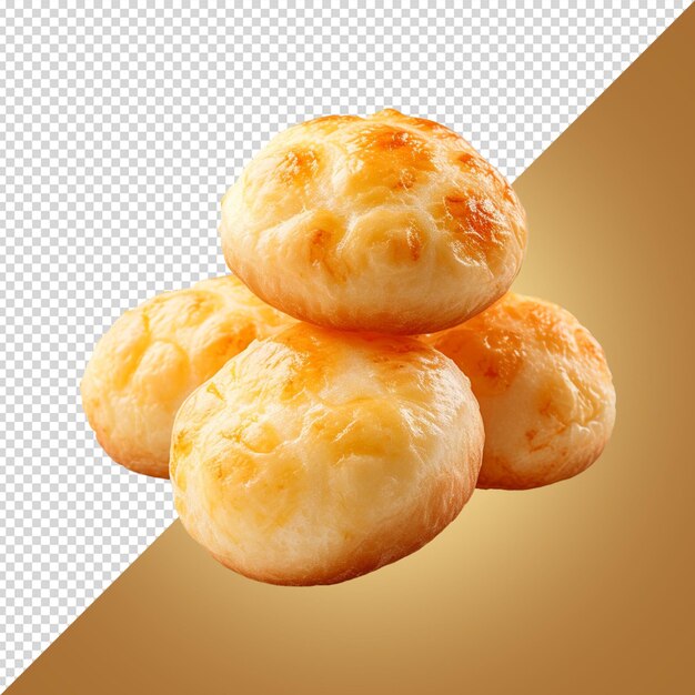 PSD comida de panadería de masa pao de queijo