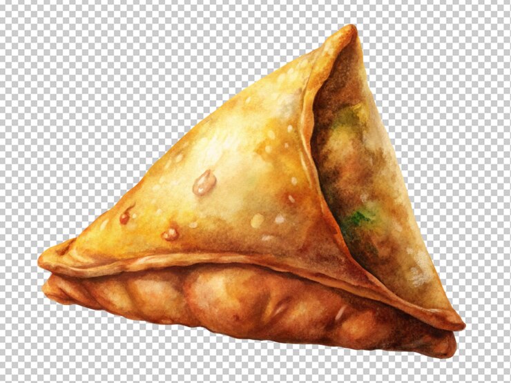 PSD comida de las samosas
