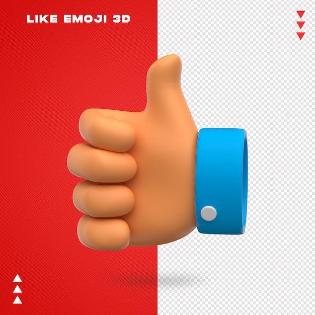 PSD comme la conception 3d emoji