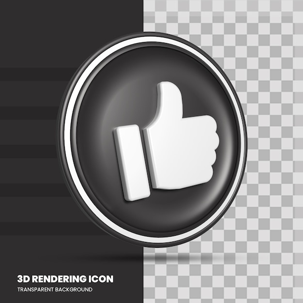 PSD como icono de renderizado 3d