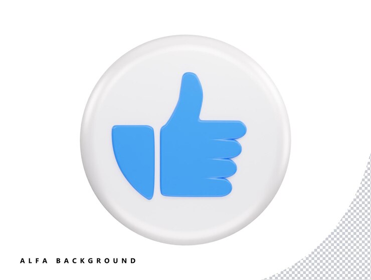 PSD como reagir à ilustração do ícone do vetor de renderização em 3d