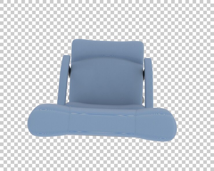 PSD el cómodo sillón azul.