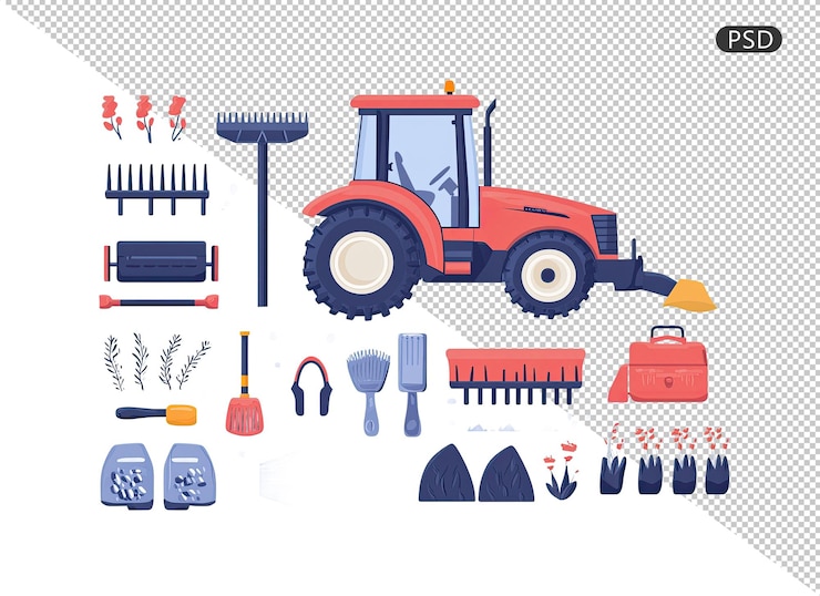 PSD compact garden tractor