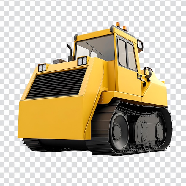 Compactor aislado sobre un fondo transparente