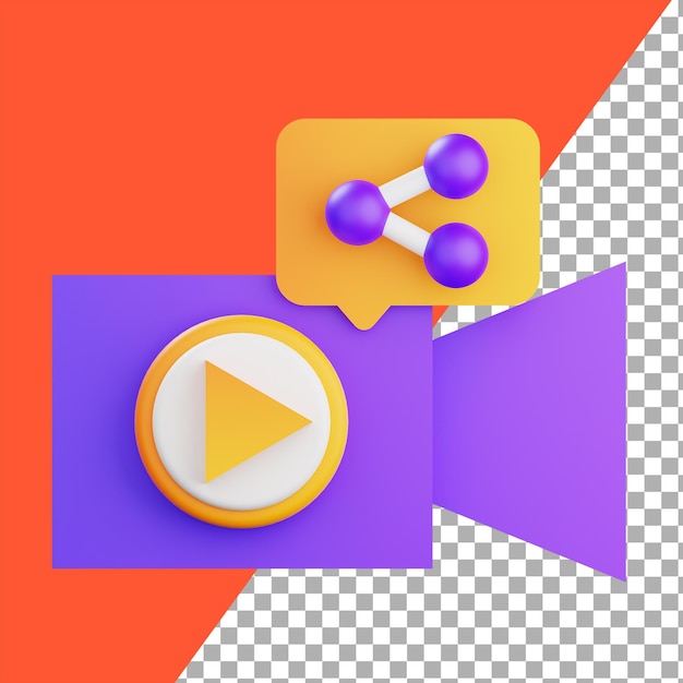 Compartilhamento de vídeo 3d