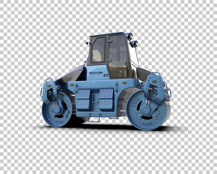 PSD compattatore isolato sullo sfondo illustrazione di rendering 3d