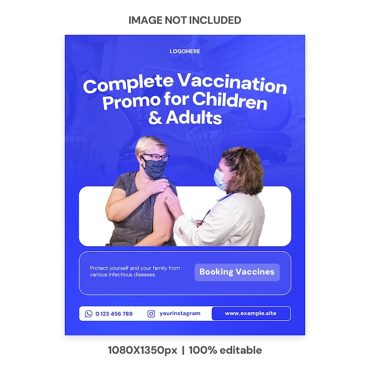 PSD complete vaccination promo for children and adults