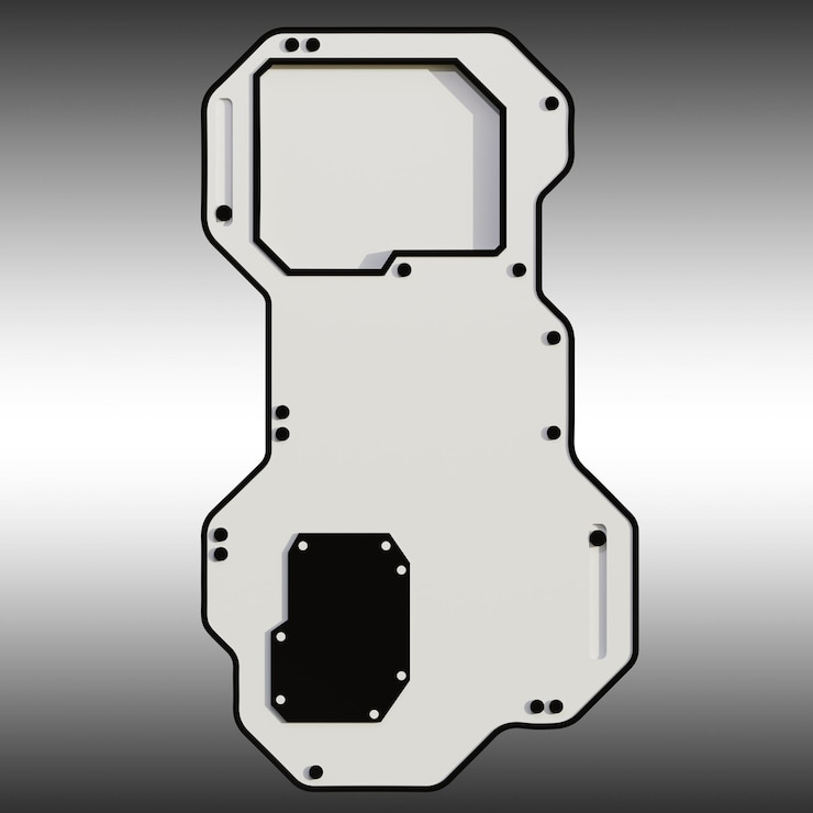 PSD componente de placa de circuitos futurista