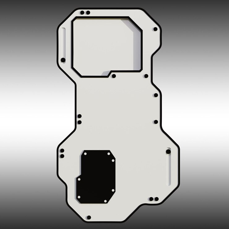 PSD componente de placa de circuitos futurista
