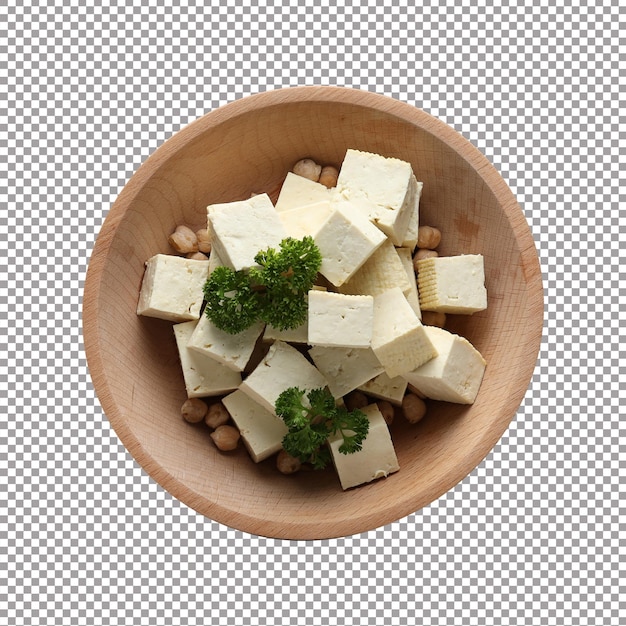 Componente tradicional de la cocina asiática Cuajada de tofu
