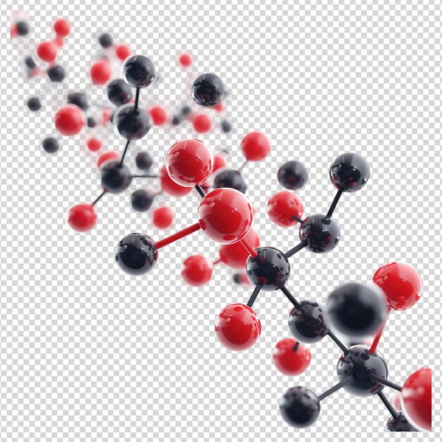 PSD composição molecular png