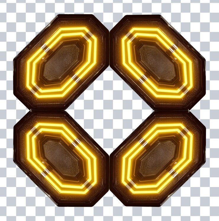 PSD composición y diseño de panfletos de eventos con elemento 3d con luz