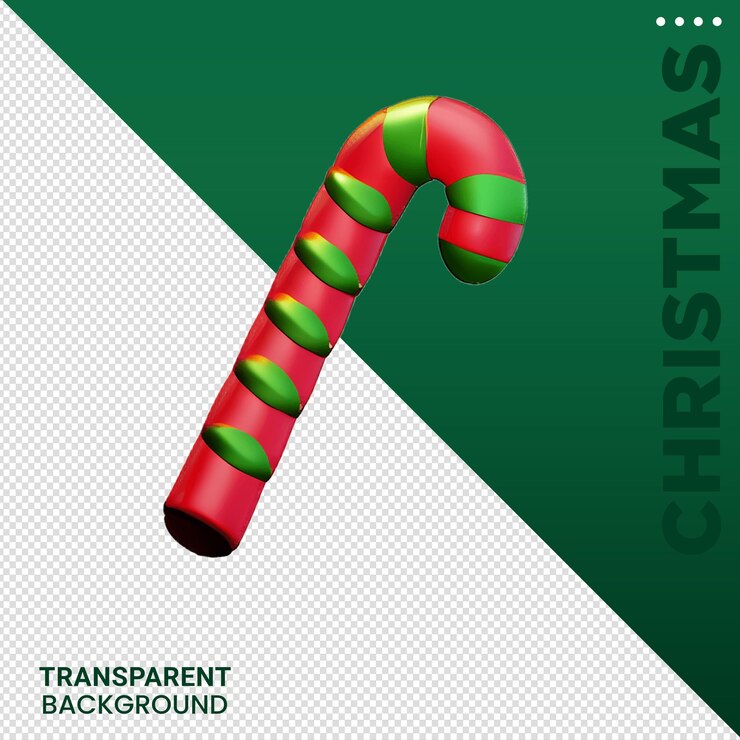 PSD composición de elementos de navidad ilustración 3d fondo transparente