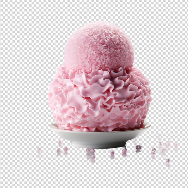 PSD composición del helado