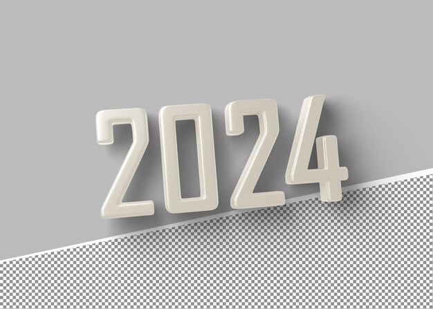 Composition blanche du rendu 3d 2024