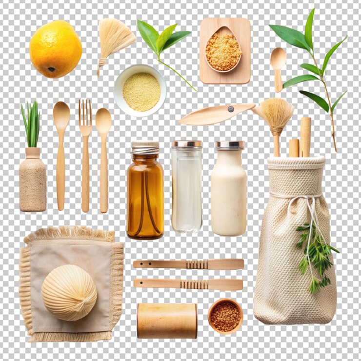 PSD composition à couche plate de produits à zéro déchet