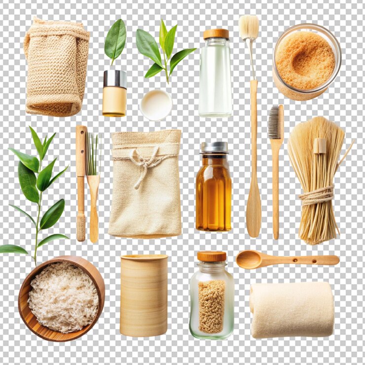 PSD composition à couche plate de produits à zéro déchet
