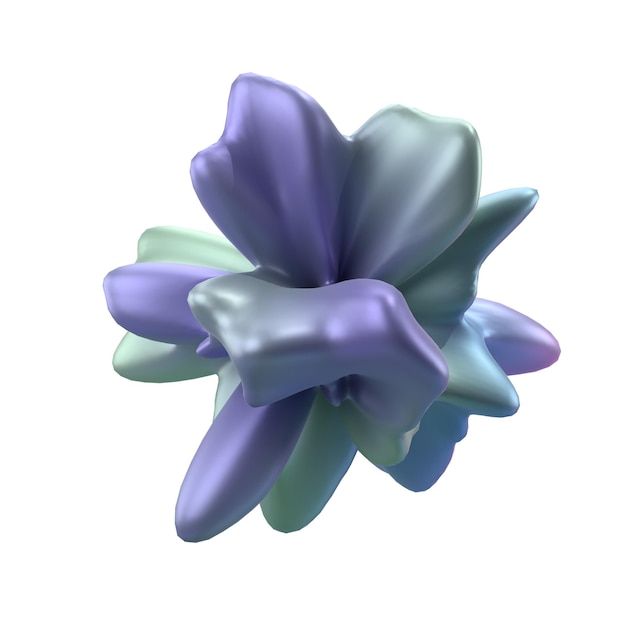 Composition de forme abstraite 3d avec des éclaboussures sphériques de perle réaliste d'illustration de substance fluide conception de bannière ou d'affiche à la mode Arrière-plan futuriste isolé transparent png