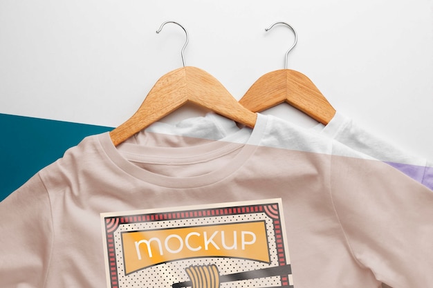 Composition de maquette de t-shirt japonais