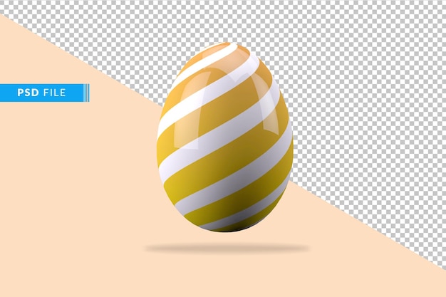 Composizione delle uova di Pasqua 3d