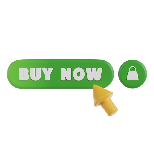 Comprar ahora Icon 3D del botón
