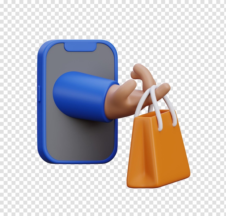 PSD compras en línea con aplicación móvil