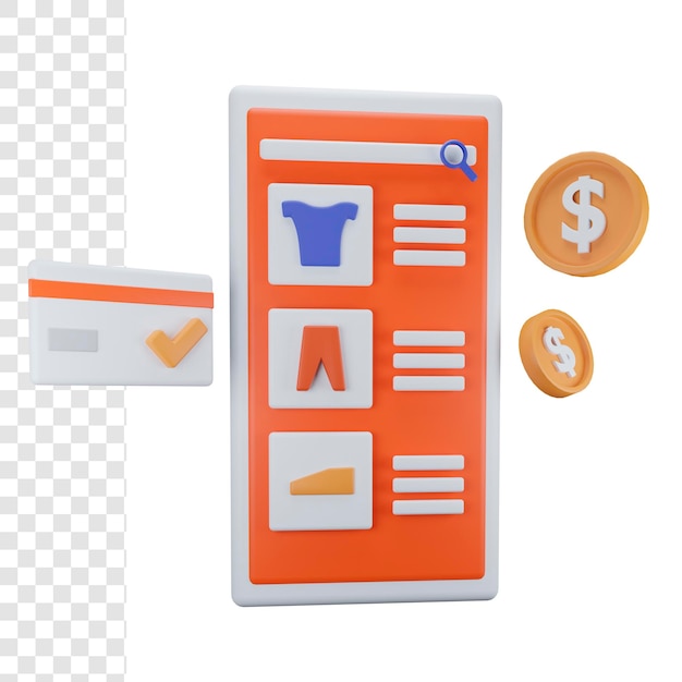 compras móviles 3d