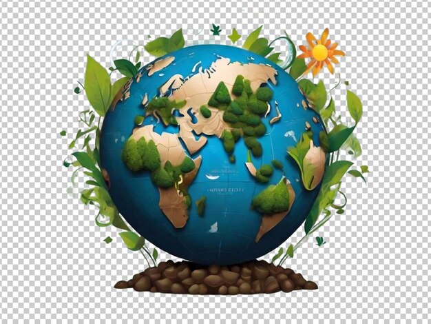 Compromiso mundial día mundial del medio ambiente y la tierra