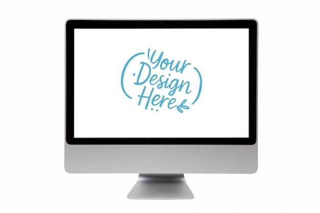 Computer-Bildschirm-Mockup, ideal für App- und UI-Website-Präsentationen